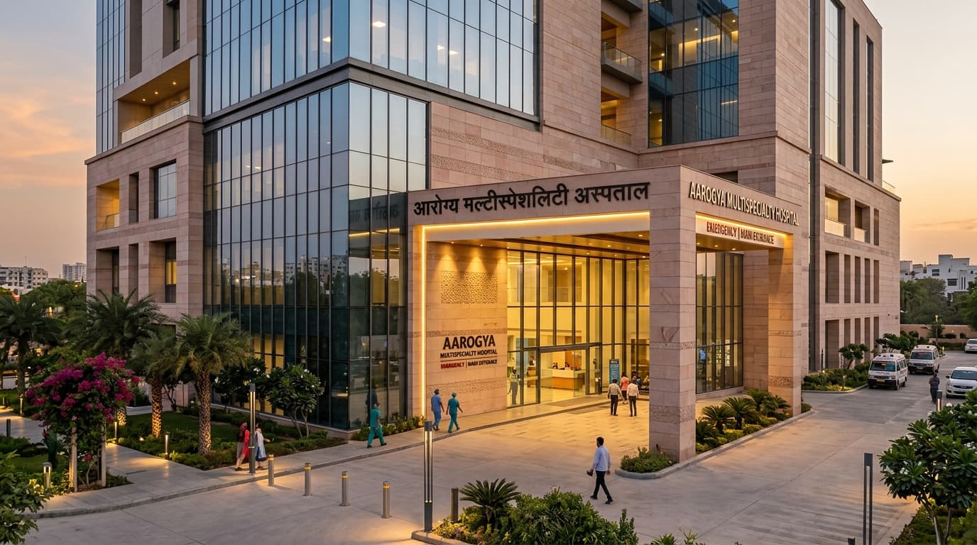 Veera Hospital - Architecture Architecture in Jaipur, Rajasthan by Pawan Dholia Architects