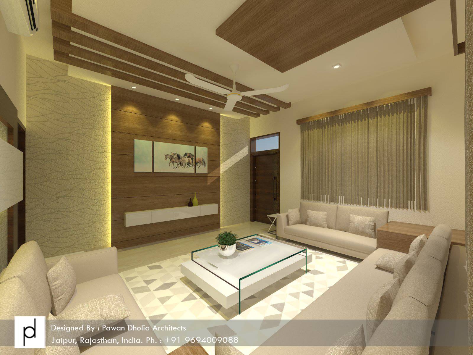 Interior Designs for Mr. Prakhar Gupta at Vidhyadhar Nagar, Jaipur